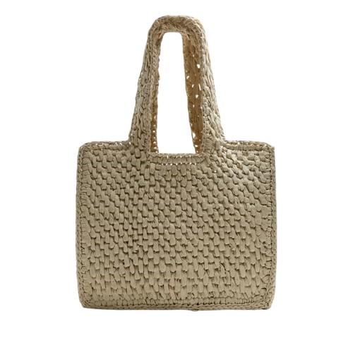 Where's That From Vivid Raffia Tote Bag