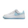(PS) Force 1 Low EasyOn 'White Aquarius Blue' Kids' FN0237-107