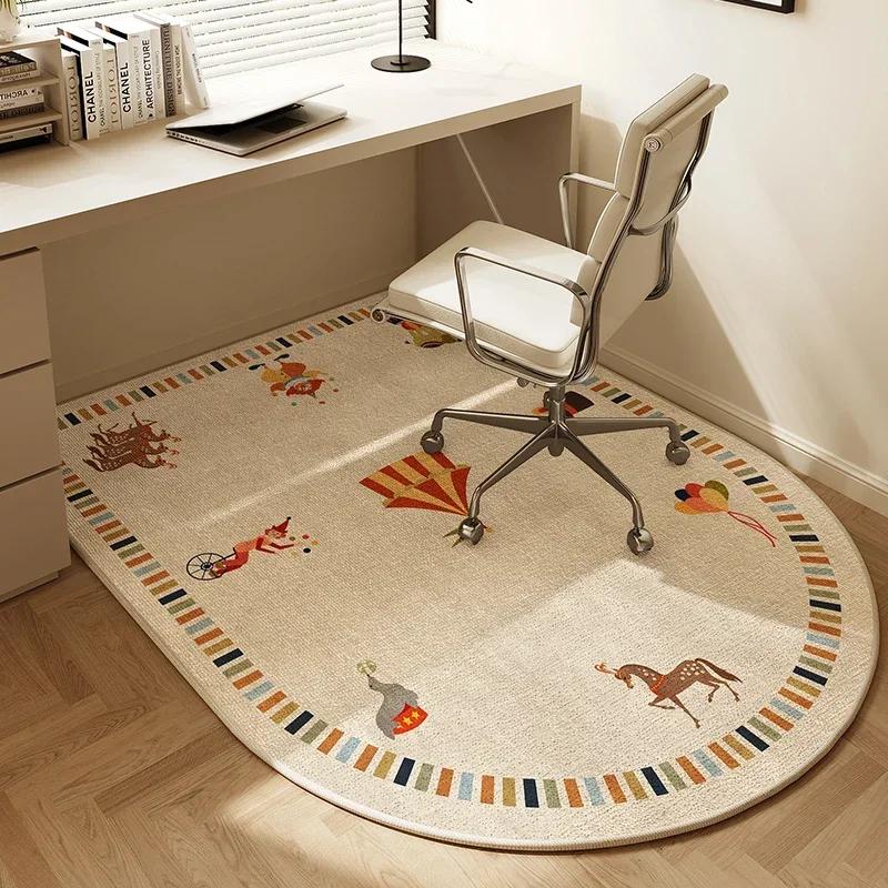 Carpet for Bedroom Chair Floor Mat Study Room Office Soundproof Carpets Tpr Anti-slip Mats Minimalist Luxury Home Decoration Rug