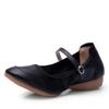  Bright Leather Woman Girls Ladies Latin Ballroom Modern Salsa Practise Dancing Shoes Closed Toe Soft Beef Tendon Bottom