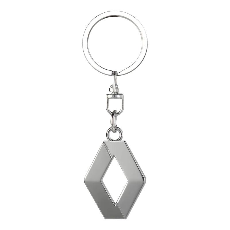 

1 шт. 3D Металлический Автомобильный Значок Брелок Сплав Цинка Брелоки Автоаксессуары Для Renault Dacia Modus Kadjar Captur Megane 1 2 3 4 CC Laguna 2 3 Купе серебряный