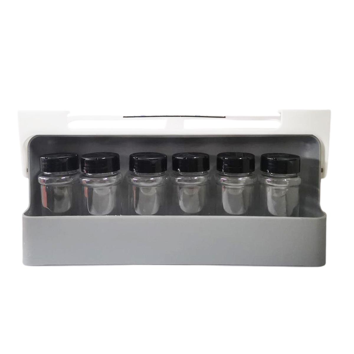 

Кухонная полка для специй Yousheng, настенный органайзер для специй, пластиковый держатель для бутылок с приправами, стойка для организации кладовой для домашней кухни, столовой Sets