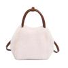 Autumn Winter  Exquisite Bags for Women 2026 New Solid Color Plush Shoulder Bags Temperament Versatile Sweet Handbag