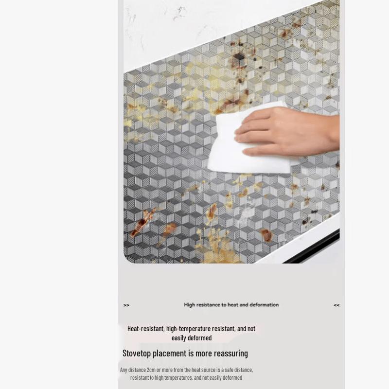 IRIR Self-Adhesive Oil-Proof Kitchen Sticker
