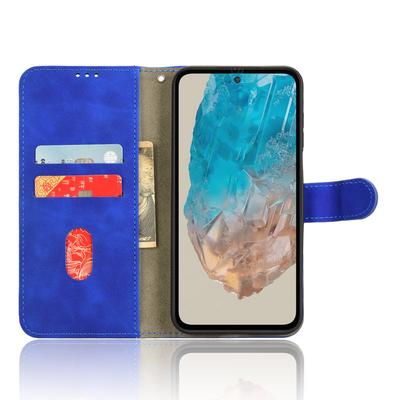 Husă pentru Samsung Galaxy M35 5G cu aspect de piele, anti-cădere, tip portofel, cu clapetă