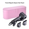 Hair Dryer Storage Box Moisture Proof Shockproof Travel Bag for Dyson Hair Dryer Pink