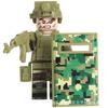 Ninja Warrior Superhero Doll With Weapon Single Building Block Assembly Toy