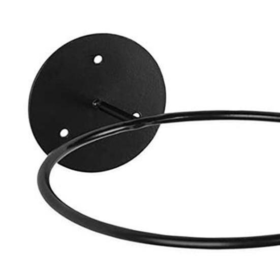 Yousheng Wall Mount Basketball Holder Iron Ball Display Storage Rack Sports Accessories Organizer for Basketball Soccer Ball Volleyball Football Rugby