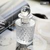 European Retro Court Glass Perfume Bottle Sealed Glass Jar Transparent Candy Jar Kitchen Spice Bottle Girl Room Storage Box Home