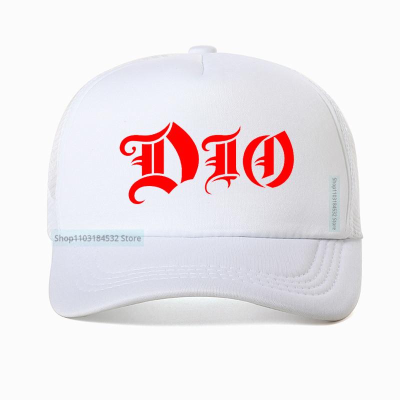 Dio Ronnie James Dio Heavy Metal Band Baseball Cap Men Essential Hipster Casual Summer Adjustable Mesh Breathable Hat