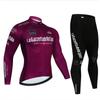 Long Sleeve Cycling Jersey Set Unisex Mountain Road Bike Quick Dry Sportswear