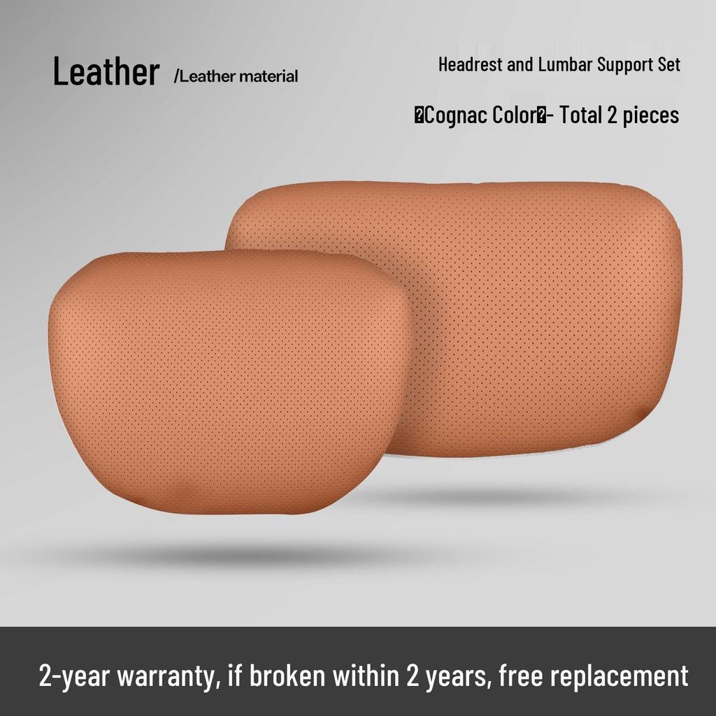 Car Headrest & Lumbar Support Pillow for Mercedes-Benz, BMW, Maybach