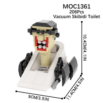 2024 3D Speakerman Children's Block Plastic Game Designer for Teens and Children Skibidi Toilet