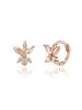 14K Butterfly One-Touch Earrings (Gold Filled) C24EGF107
