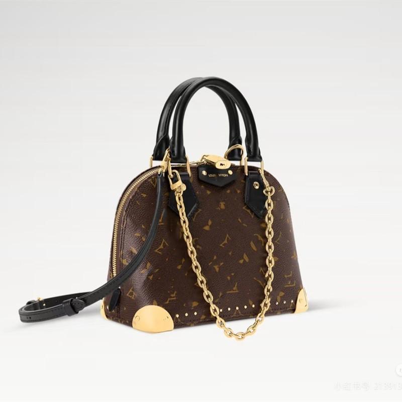 2026 Early New Authentic Leather Women's Bag Large Capacity Shell Embossed Single Shoulder All-matching Cross-body