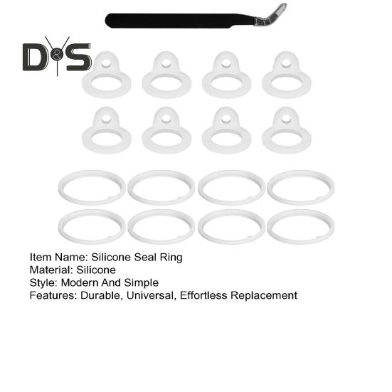 16-teiliger Silikon-Dichtungsring mit Pinzette für Thermoblast 24-64 oz BPA-freier Teil-O-Ring für Thermoblast-Flaschen, auslaufsicheres Ersatzzubehör