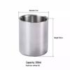 304 Stainless Steel Anti-Scald Double-Layer Water Cup for Kids and Students with Engraving