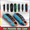 Interior Mouldings Multiple Painting For Porsche Cayenne 718 MACAN Panamera 911 Macan Boxster Cayman Remote Car Key Case Replace
