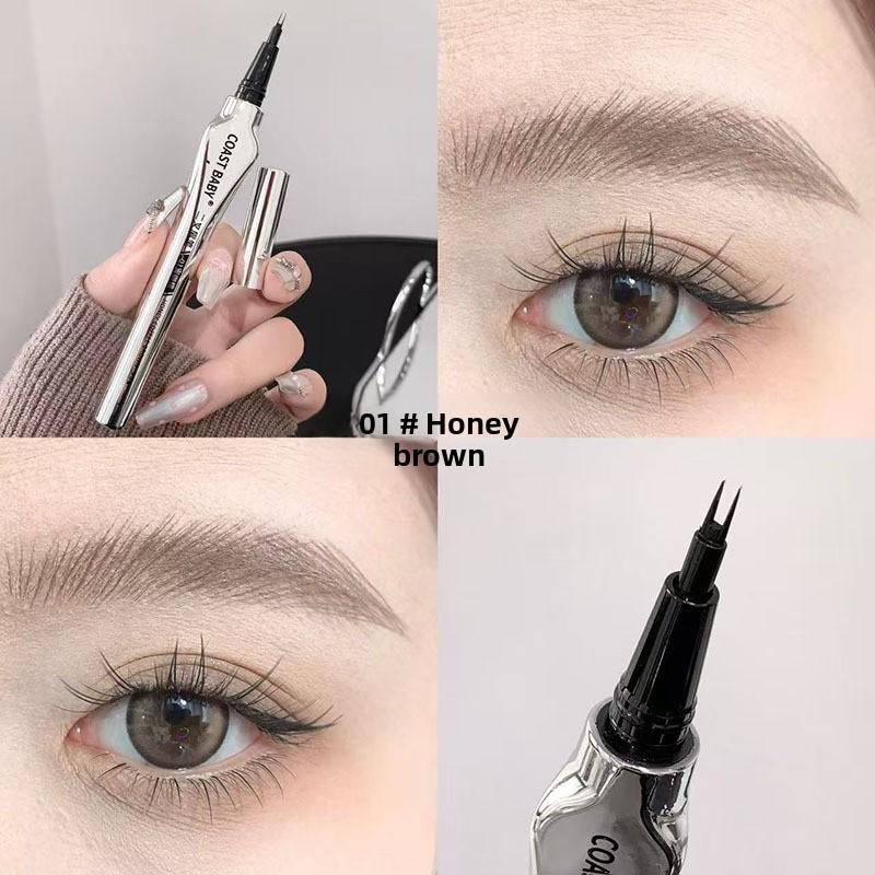 

Eyebrow pencil is thick natura three-dimensional modify eyebrows water-resistant eyebrow pencil waterproof daily cosmetic fashionable makeup