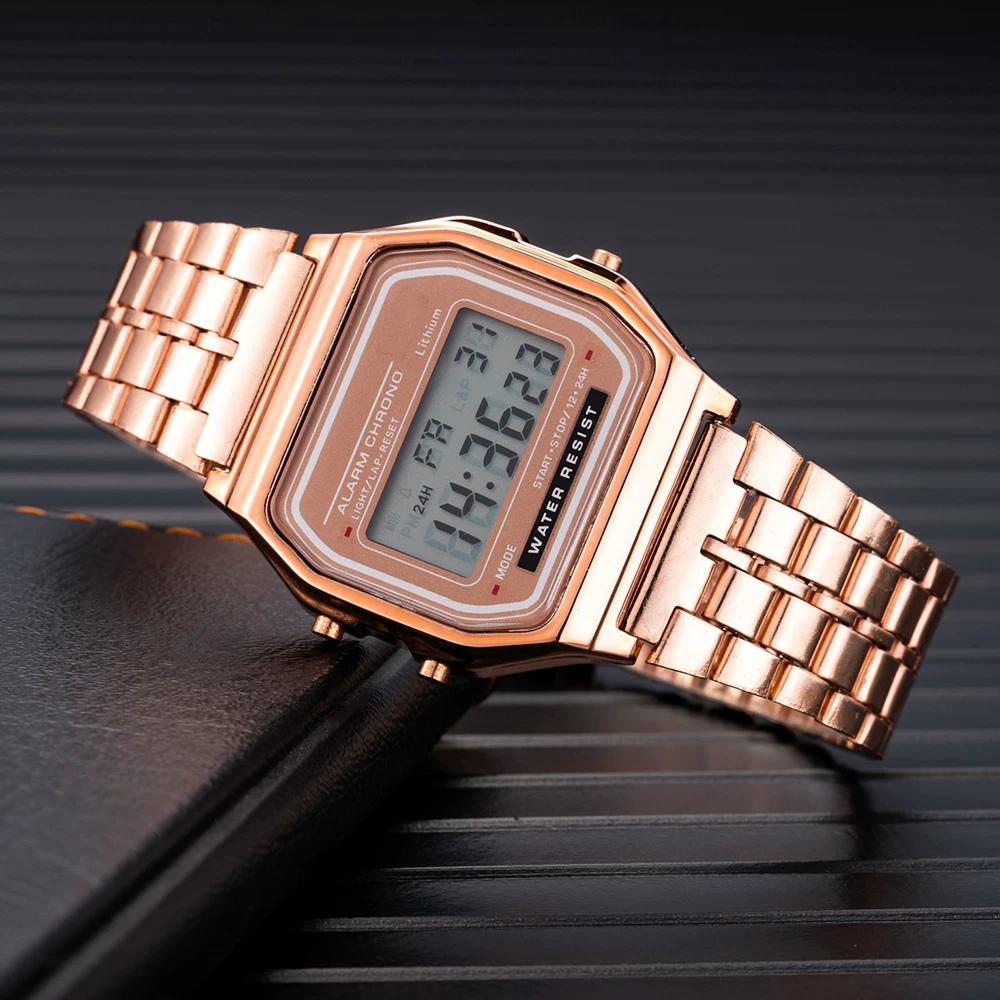 New Digital Watches For Men Sports Waterproof Bracelet Clock