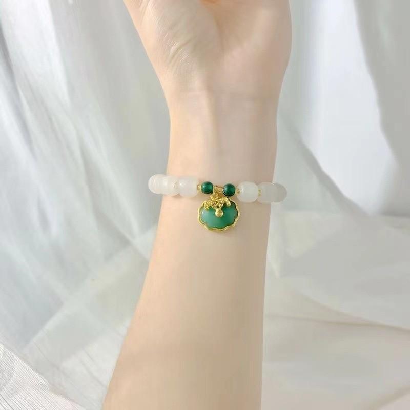 Lily of the Valley Butterfly Bracelet - Multi-Style Beaded Star & Moon Design