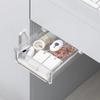 Slide Buckle Drawer Storage Box Space Saving Hidden Office Organizer  Table Under