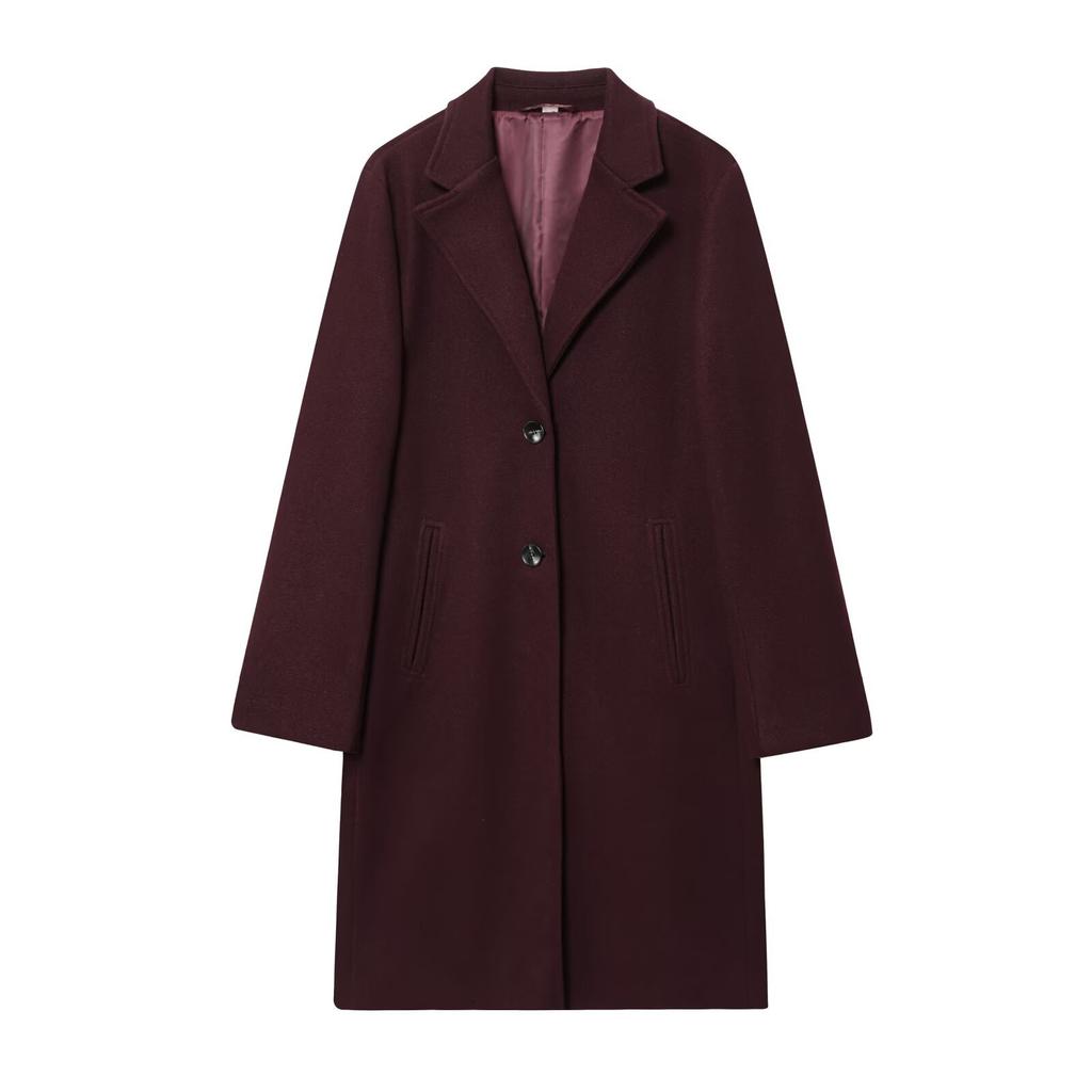 Autumn New Versatile Medium and Long, Soft Shoulder Padded Coat and Coat 3046282
