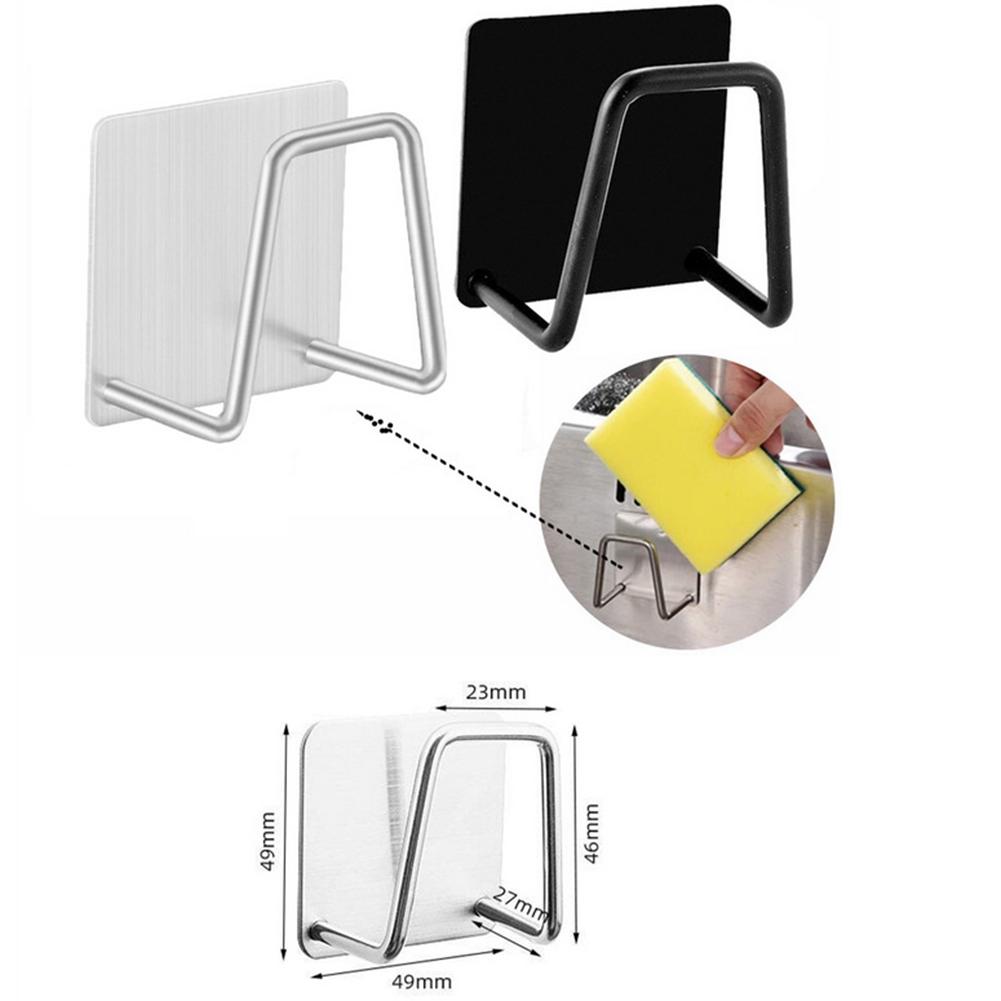 Sponges Holder Self 304 Stainless Steel Drain Rack Storage Organizer Kitchen Sink Accessories