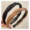 Solid Fabric Wrap Headband for Women Girls Sweet Elegant Headband Simple Hair Hoop Head Band Hair Ornament Fashion Accessories