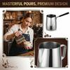 Stainless Steel Long Handled Coffee Cup Thickened Coffee Cup