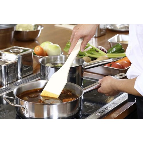 EBM TPX Resin Antibacterial Heat Resistant Square Spatel 500