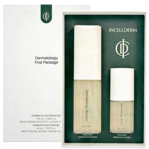 Incellderm Cosmetics Booster Serum1 set Dermatology Fist Package
