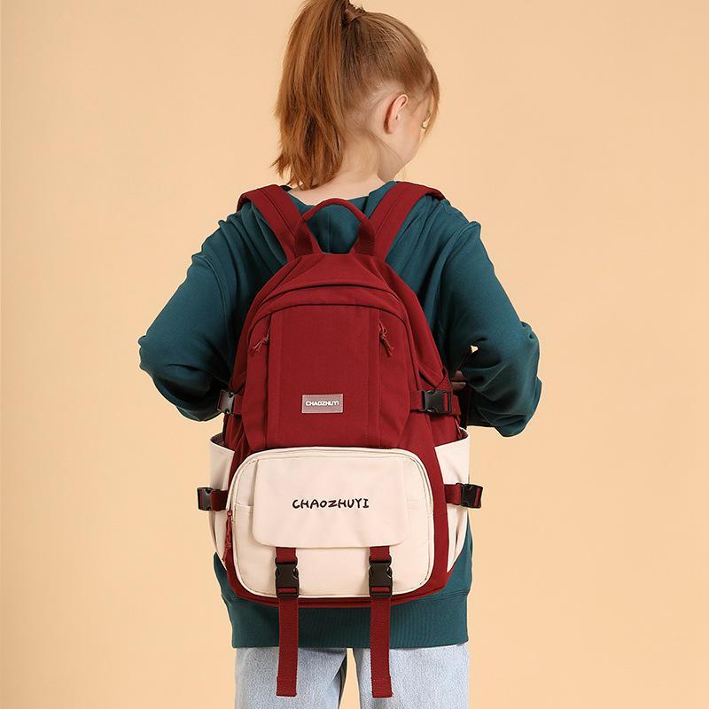 Japanese Waterproof Oxford Cloth Backpack - Large Capacity, Lightweight, Simple Design for Female College Students