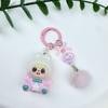 Bean Bag Cute Grain Sitting Doll Cartoon Schoolbag Pendant DIY Jewelry Resin Accessories Car Ornament Bag Keychain