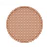 Silicone Cup Mat Irregular Pyramid Cup Mat Round Thick Can Be Equipped with Storage Brackets