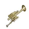 Brass Finishing Trumpet With Free Case+ Mouthpiece