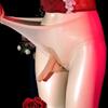 Sissy Lingerie Mens Ultra-Thin Lace Sheer Underwear Ice Silk Seamless Nude Sensation Breathable Underpants Pouch Bulge Briefs
