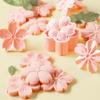 5pcs/set Sakura Cookies Mold Stamp Biscuit Fondant Cranberry Shape Press FlowerPlastic Baking Tools Convenience Tools