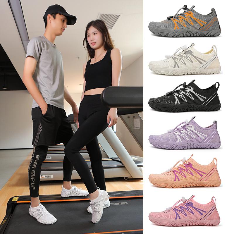 New Couple's Stream-Crossing Shoes Outdoor Sports Quick-Dry Wading Shoes Beach Swimming Shoes Hiking and Mountaineering Five-Toe Shoes