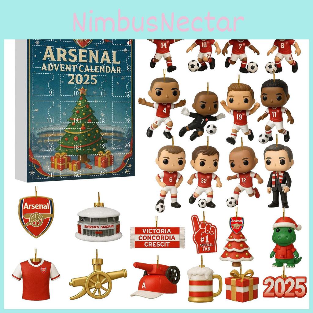 Arsenal Liverpool Football Blind Box Collectors Edition Acrylic Holiday Ornament With Cartoon Figures For Giftgiving