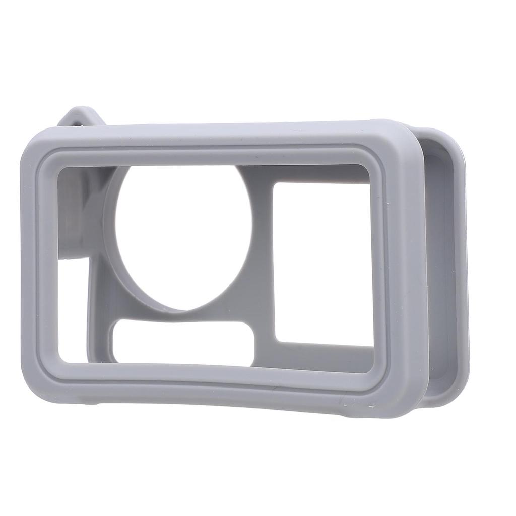 Silicone Case for Action 5 Pro Washable Soft Anti Collision Sports Camera Silicone Cover with Lens   Lanyard