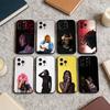 O-OsamaSon Rapper Phone Case For iPhone 17 16 15 14 13 12 Max Plus Silicone Black Cover