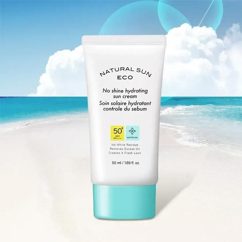 The Face Shop Natural Sun Eco Hydratační opalovací krém bez lesku SPF 50+ PA++++ 50ml