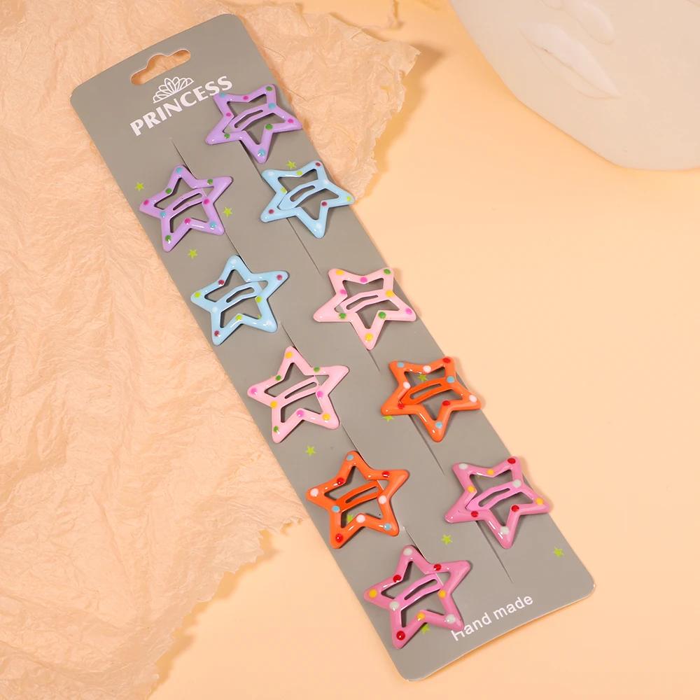 10/30Pcs/Set New Women Girls Cute Colorful Waterdrop Shape Hairpin Sweet Hair Clips Barrettes Slid Clip Fashion Hair Accessories