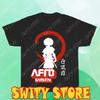 Men's and Women's T-shirts Afro Samurai Anime Cartoon