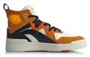Li Ning Wave Superwave Hi High Top Skateboard Shoes Men's Orange White Blue AGCQ013-4