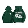 American new cross-border Amazon independent station hooded sweater women's print pullover hoodie sweater long sleeve outer wear
