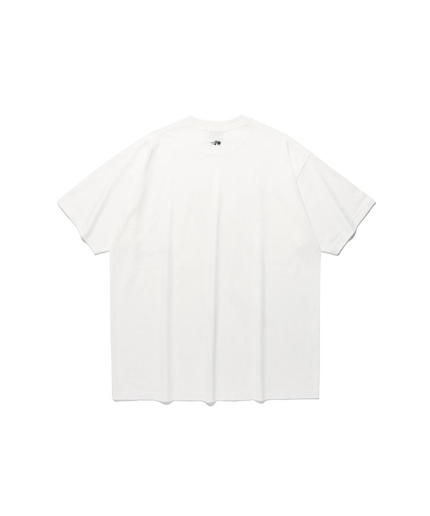 NICEGHOSTCLUB Star Shoes Girl Big Big Tee_White(Ng2Gmut523A)