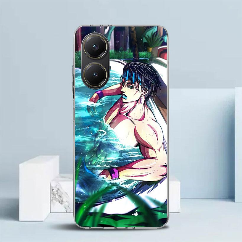 JoJo Adventure Rohan Kishibe Soft Cover for Xiaomi Poco F7 Ultra X7 X6 X5 Pro M7 Phone Case Redmi 15 15C 13 13C 12 12C 10 10C Pr