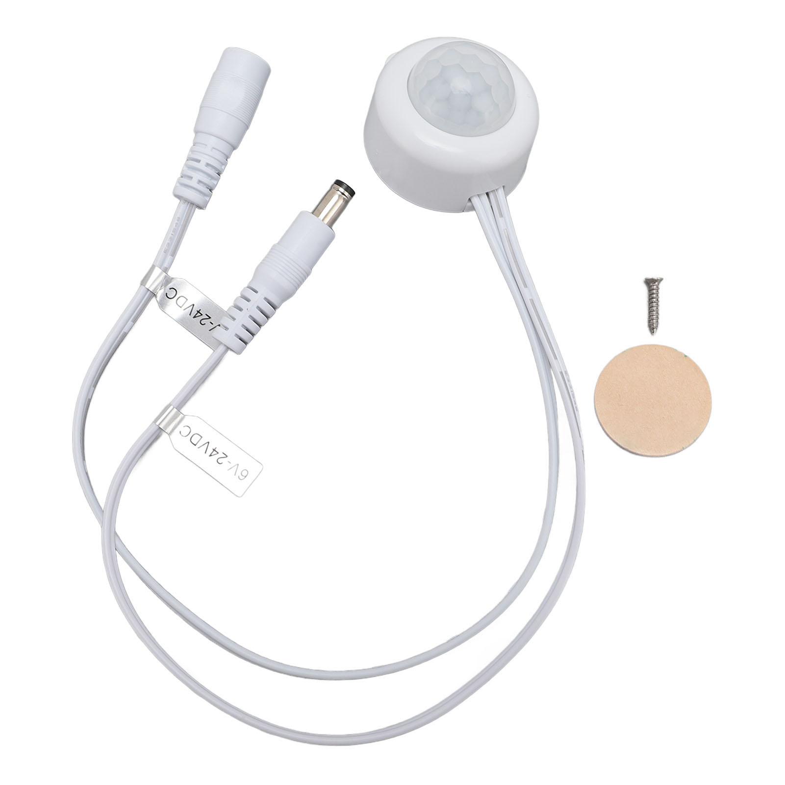 

Датчик движения PIR присутствия 15360S Регулируемое время задержки детектора движения выключатель света для DIY LED белый